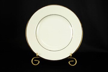 Cream With Gold Trim
